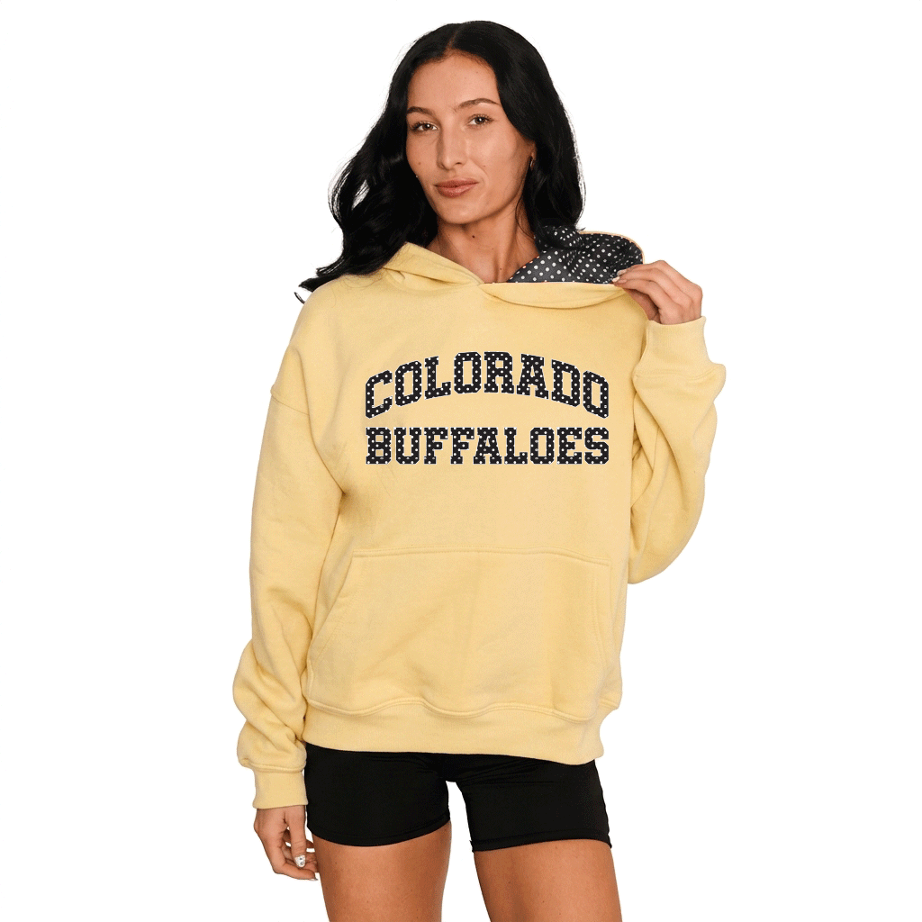 Colorado Boulder Polka Dot Hoodie