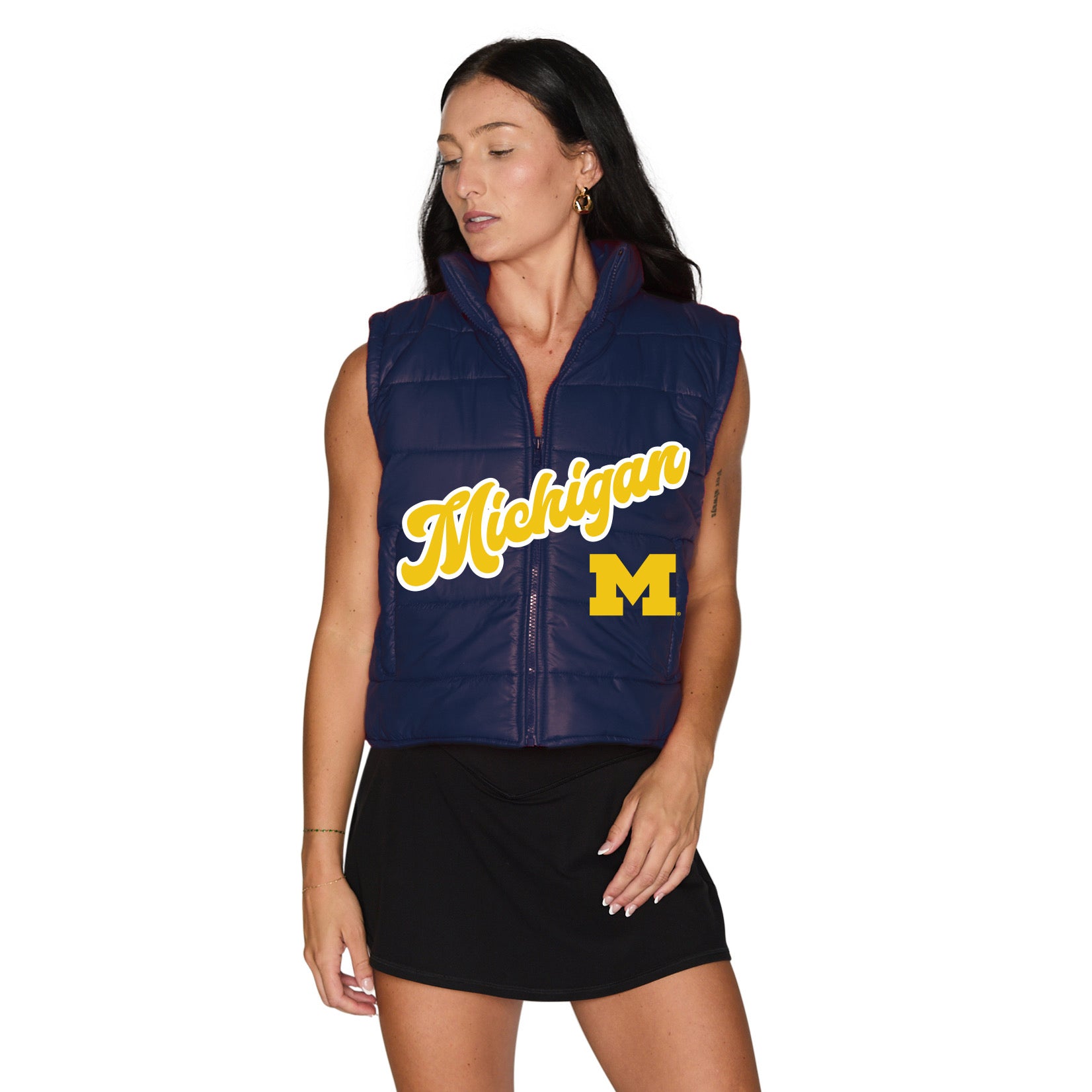 University of Michigan Puffer Vest