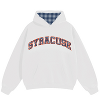 Syracuse Gingham Hoodie