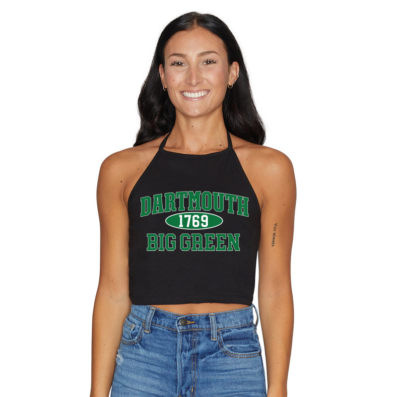 Dartmouth College Black Halter Top