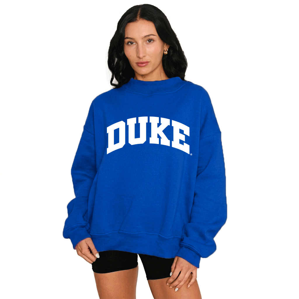 Duke Mock Neck Sweatshirt
