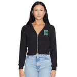 Dartmouth College Waffle Knit Zip Up Hoodie