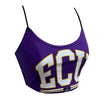 ECU Pirates Purple Spaghetti Tank
