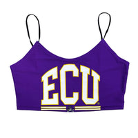 ECU Pirates Purple Spaghetti Tank
