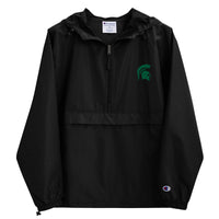 Michigan State Embroidered Windbreaker Jacket