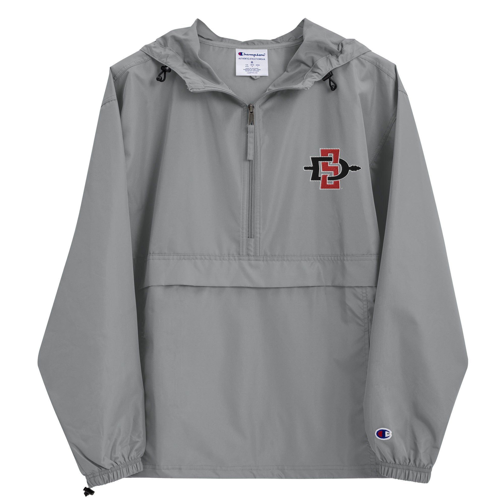 San Diego State Embroidered Windbreaker Jacket
