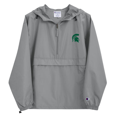 Michigan State Embroidered Windbreaker Jacket