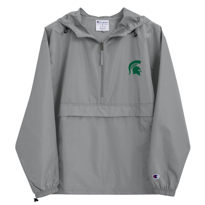 Michigan State Embroidered Windbreaker Jacket