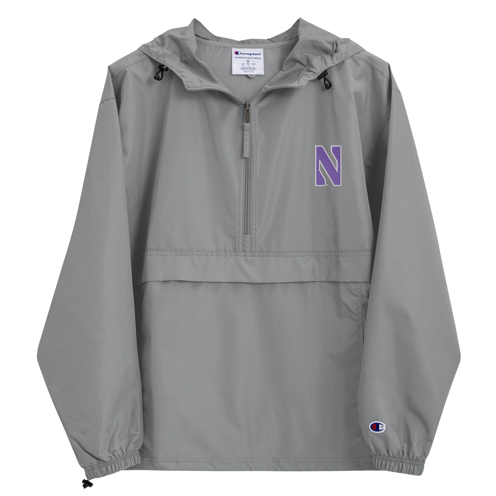 Northwestern Wildcats Embroidered Windbreaker Jacket