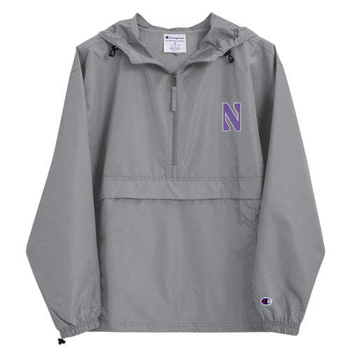 Northwestern Wildcats Embroidered Windbreaker Jacket