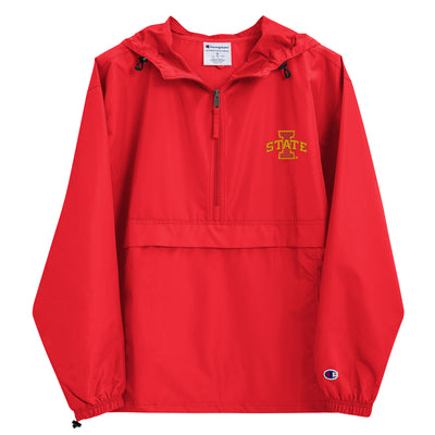Iowa State Half Zip Windbreaker Jacket