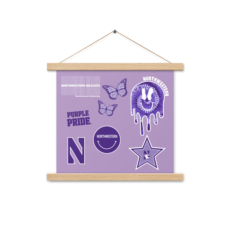 Northwestern Wildcats Dorm Decor
