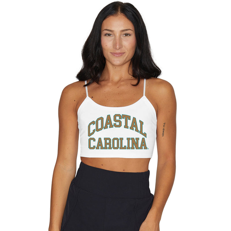 Coastal Carolina White Spaghetti Tank