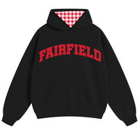 Fairfield Stags Gingham Hoodie