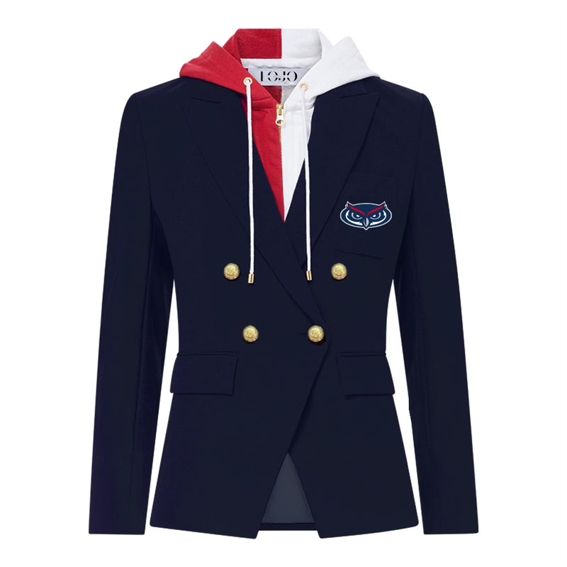 Florida Atlantic Owls Hooded Blazer Jacket