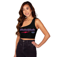 Florida Atlantic Owls Lightning One Shoulder Top