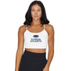 Florida Atlantic Owls White Spaghetti Tank