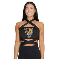 FIU Panthers Black Multi Way Bandeau Top