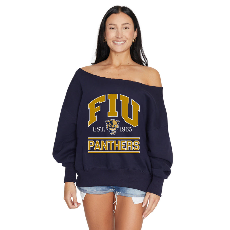 FIU Panthers Off the Shoulder Sweatshirt