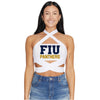 FIU Panthers White Multi Way Bandeau Top