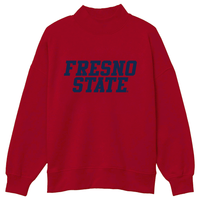 Fresno State Mock Neck Sweatshirt