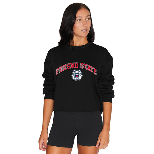 Fresno State Black Crewneck