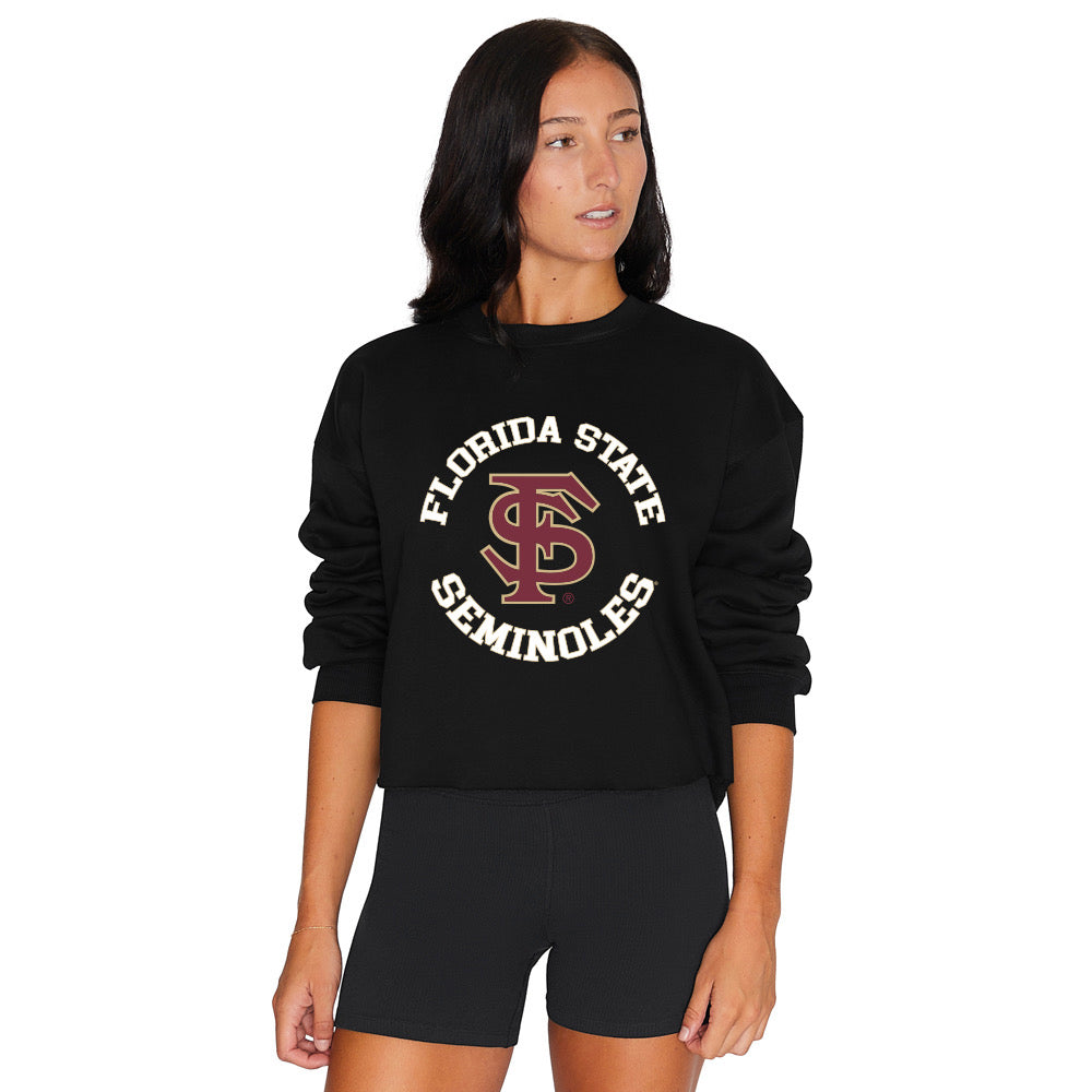 Florida State Black Crewneck