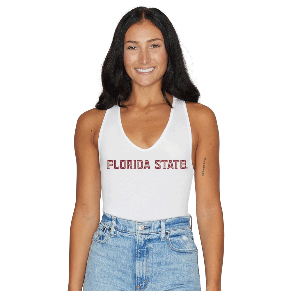 Florida State White Bodysuit