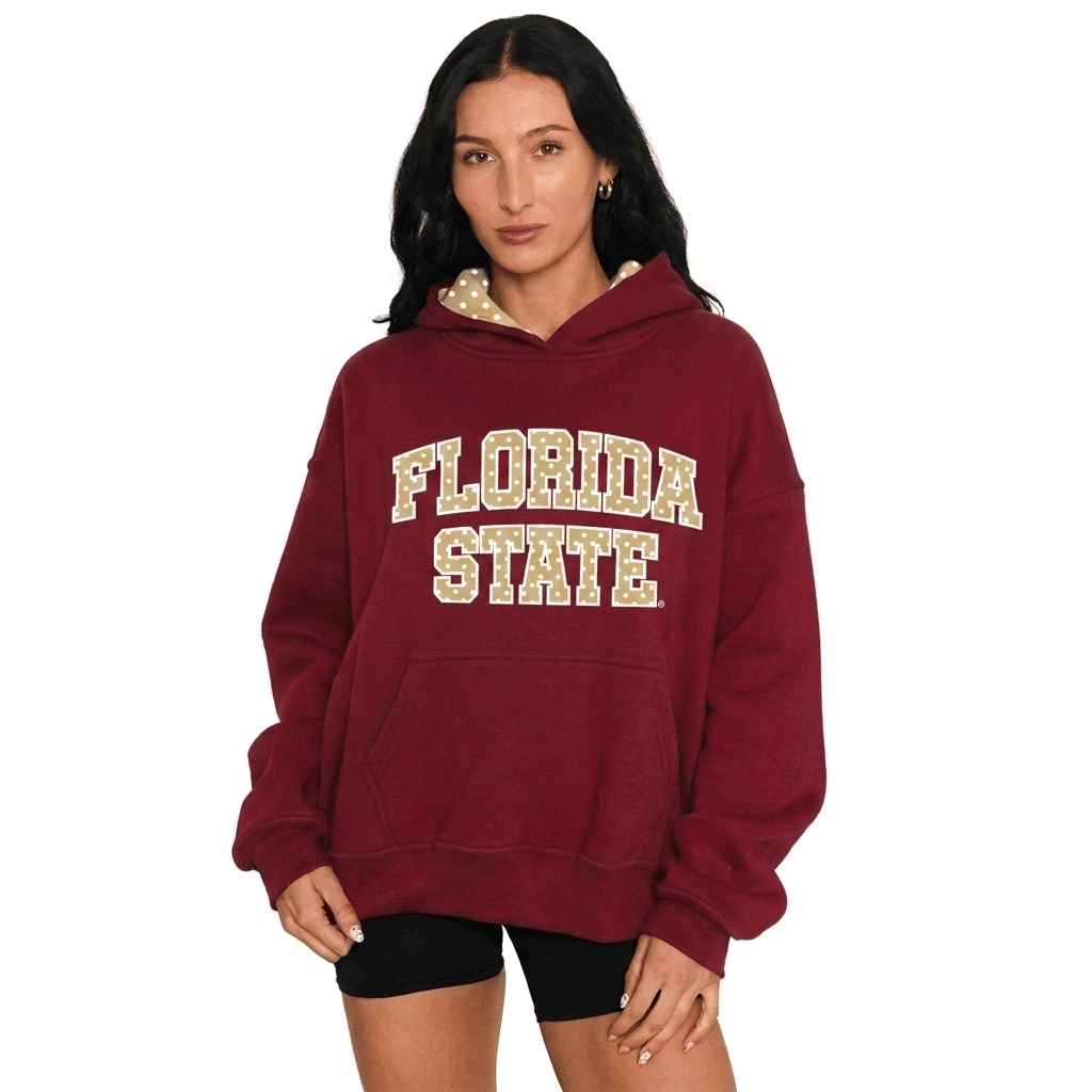 Florida State Polka Dot Hoodie