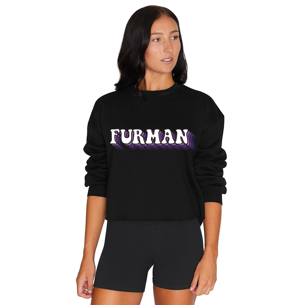 Furman University Retro Crewneck