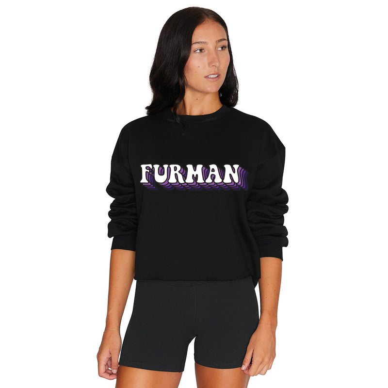 Furman University Retro Crewneck