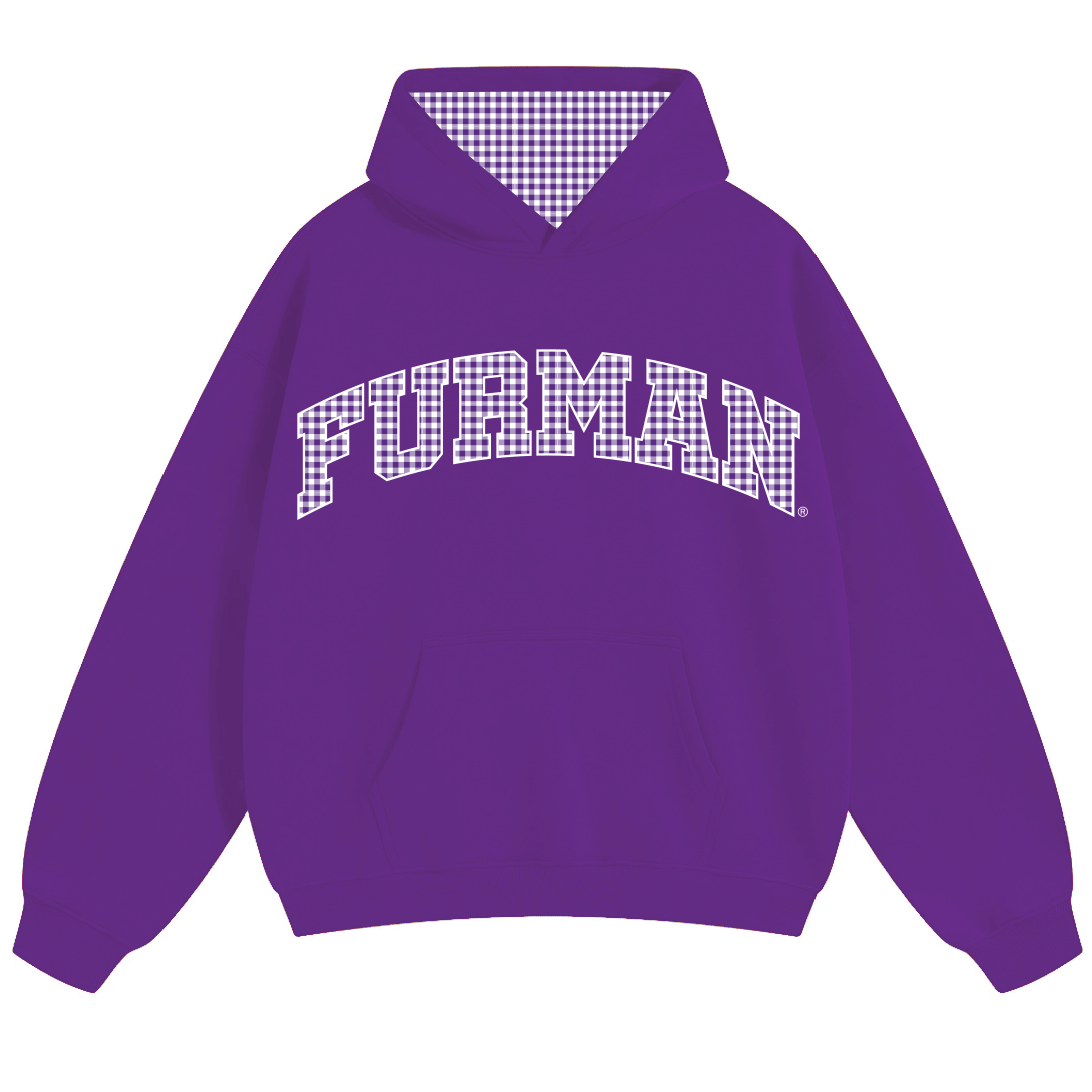 Furman Gingham Hoodie