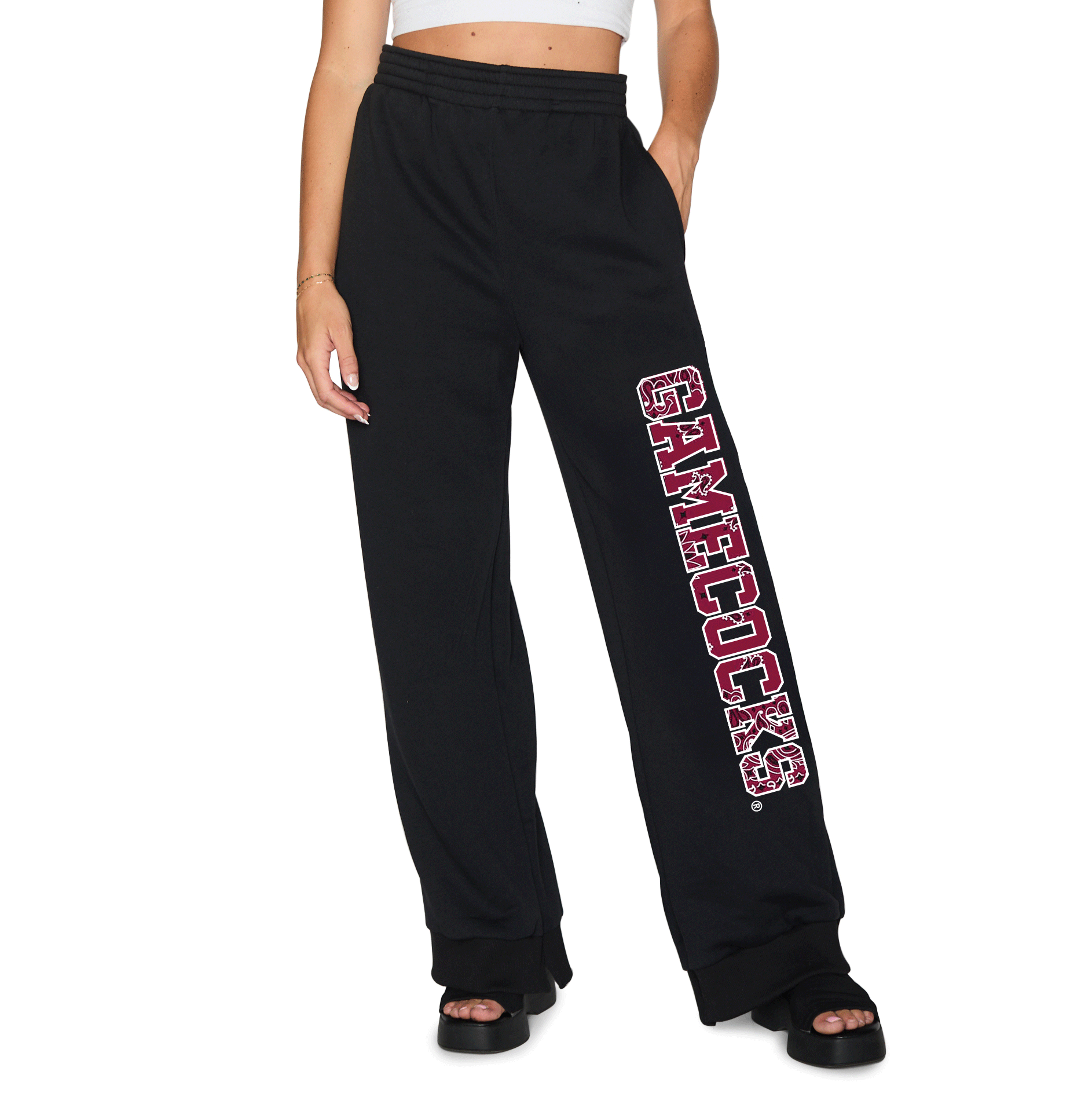 South Carolina Gamecocks Bandana Flare Sweatpants