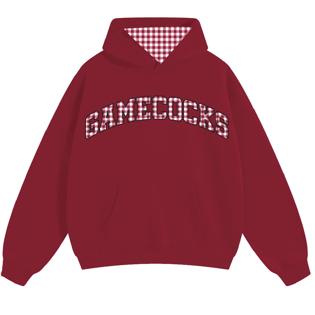 South Carolina Gamecocks Gingham Hoodie