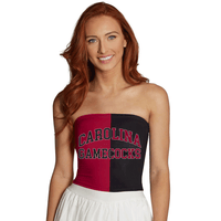 South Carolina Gamecocks Two Tone Tube Top