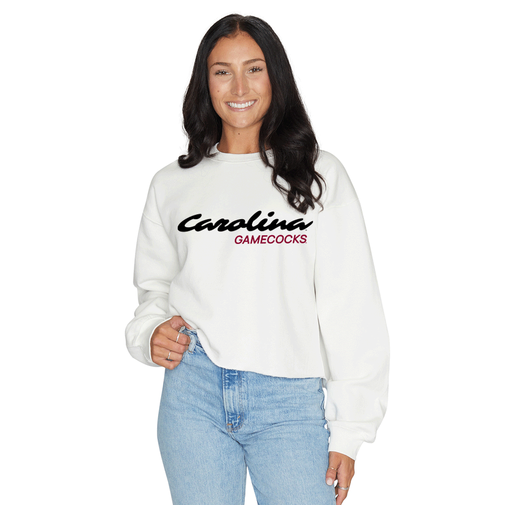 South Carolina Gamecocks Cursive Crewneck