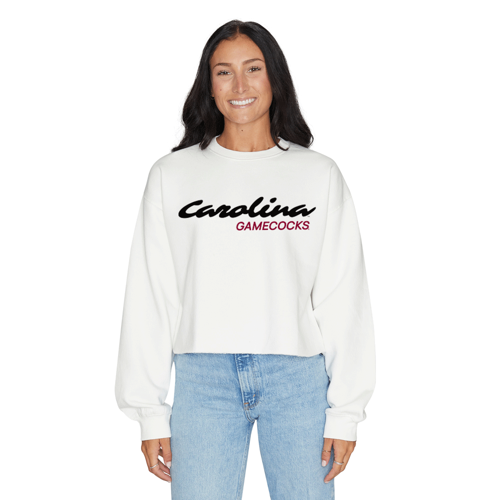 South Carolina Gamecocks Cursive Crewneck
