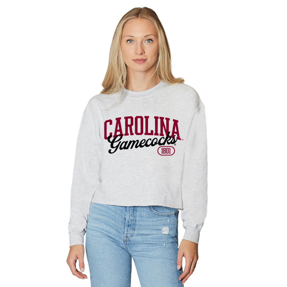 South Carolina Gamecocks Gray Crewneck