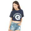 Georgetown University Cropped Tee
