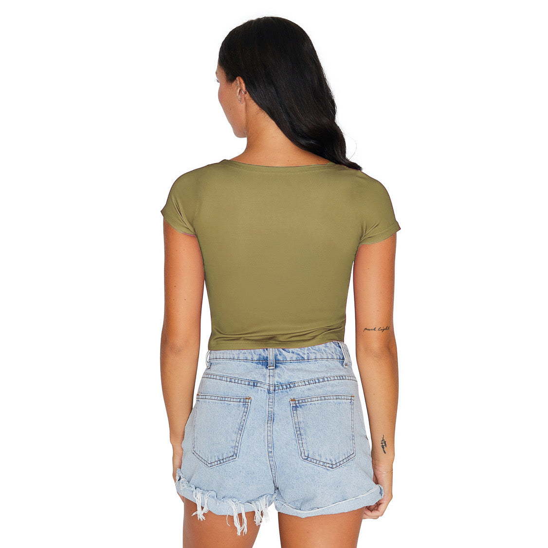 Georgia Tech Gold Babydoll Tee