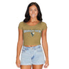 Georgia Tech Gold Babydoll Tee