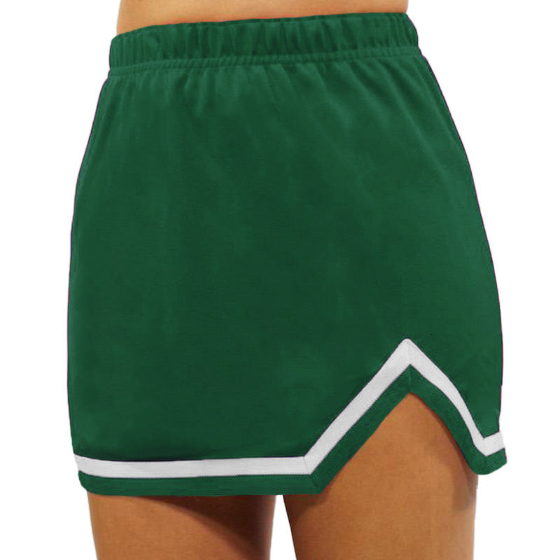 Green & White V-Cut Tailgate Skirt