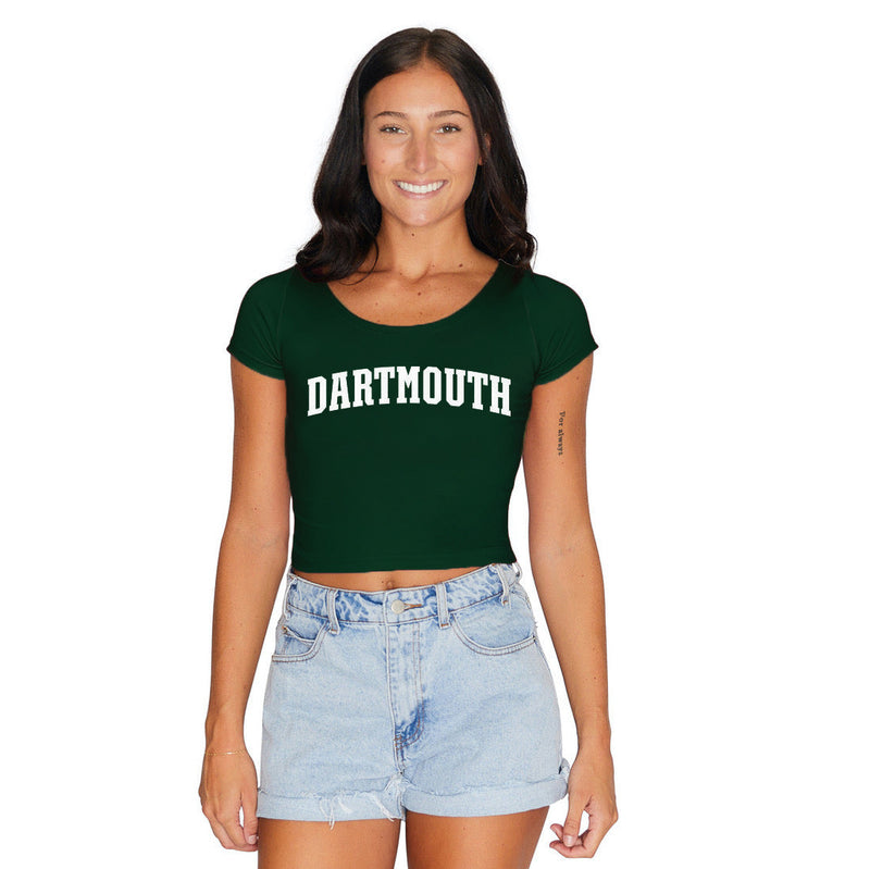 Dartmouth College Green Babydoll Tee