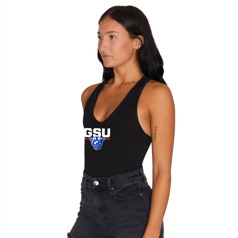 Georgia State Black Bodysuit