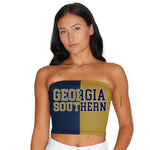Georgia Southern Two Tone Tube Top