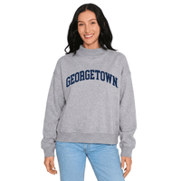 Georgetown Mock Neck Sweatshirt