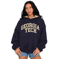 Georgia Tech Gingham Hoodie