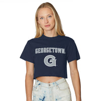 Georgetown Navy Tee