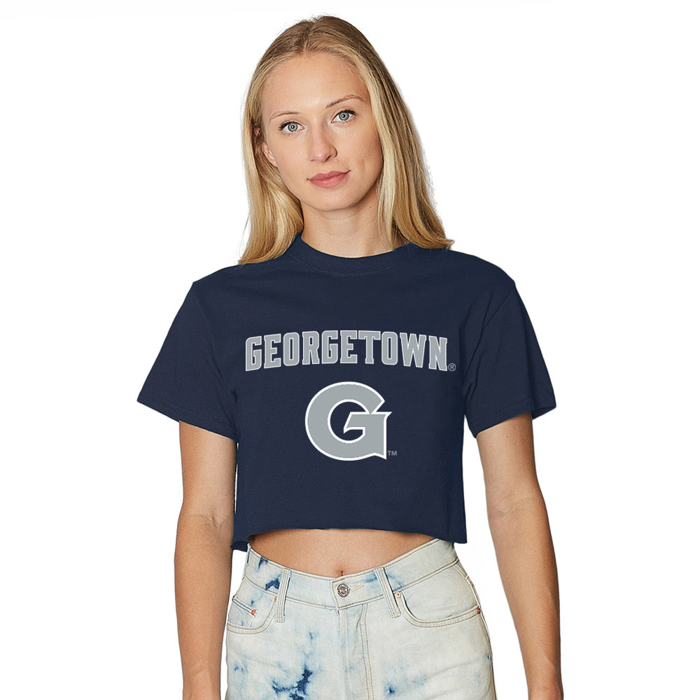 Georgetown Navy Tee