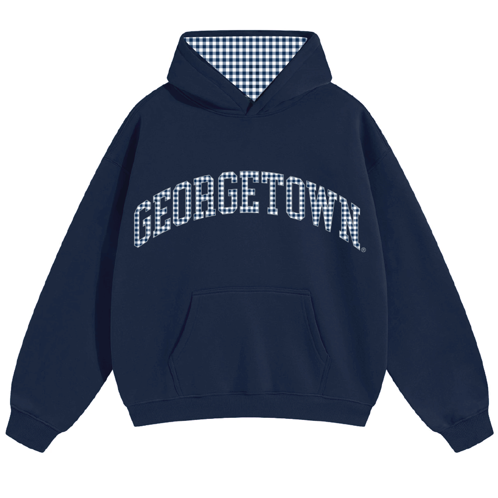 Georgetown Gingham Hoodie